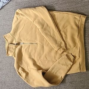 If it were me half zip sweatshirt